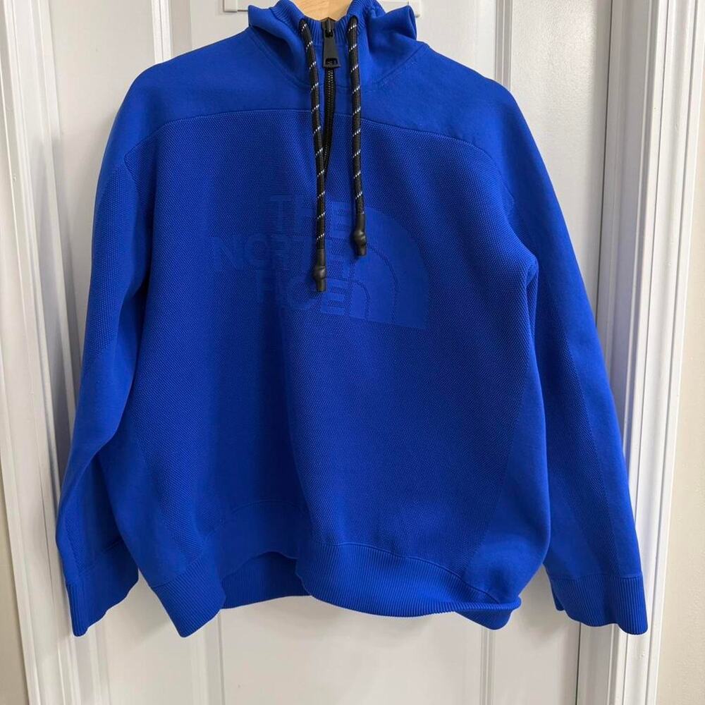 Northface Oversized Blue Hoodie